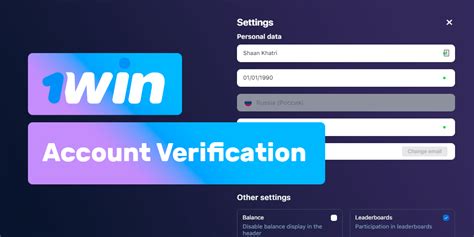1win verification